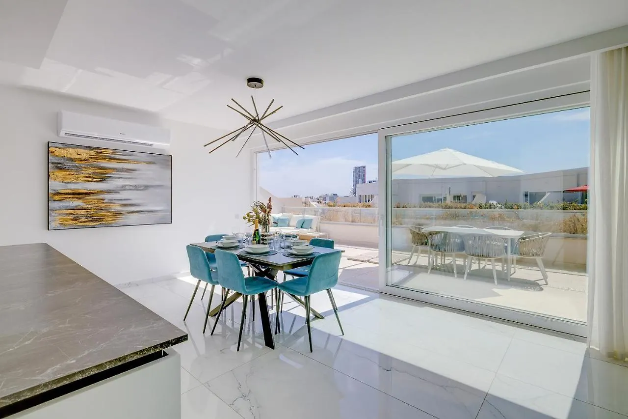 Super Luxury Penthouse With Hot Tub And Pool Apartment Tal-Franciz 0*,